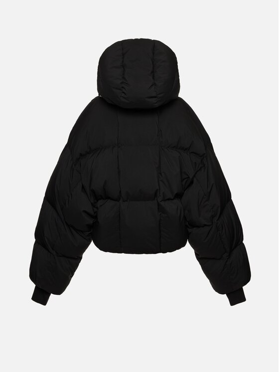 La Mania La Mania Kurtka puchowa NICO Czarny Basic Fit