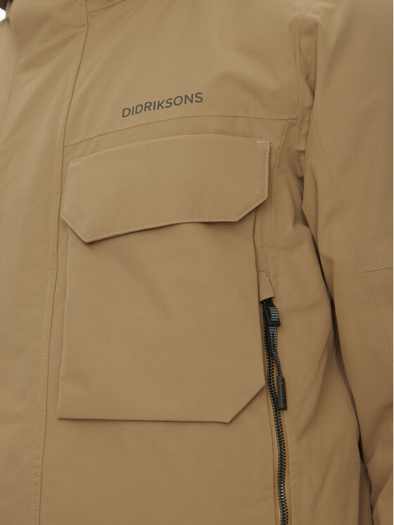 Didriksons Didriksons Žieminė striukė Drew 505778 Smėlio Regular Fit