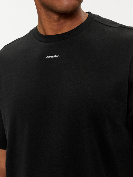 Calvin Klein Calvin Klein T-shirt Nano Logo K10K112487 Crna Regular Fit