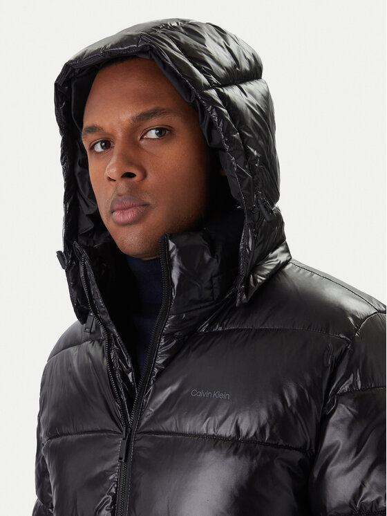 Calvin Klein Calvin Klein Télikabát LV04LD539G Fekete Regular Fit