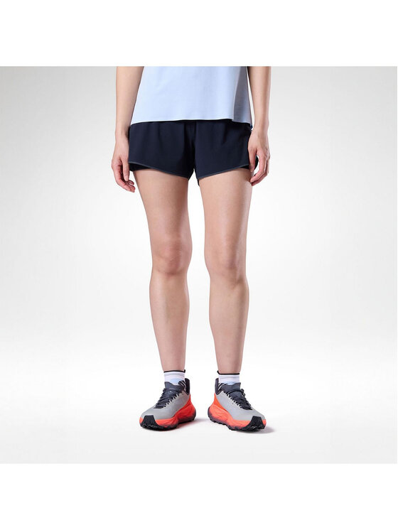 Rossignol Rossignol Szorty sportowe W Sapa 2In1 Short 5' Czarny Relaxed Fit