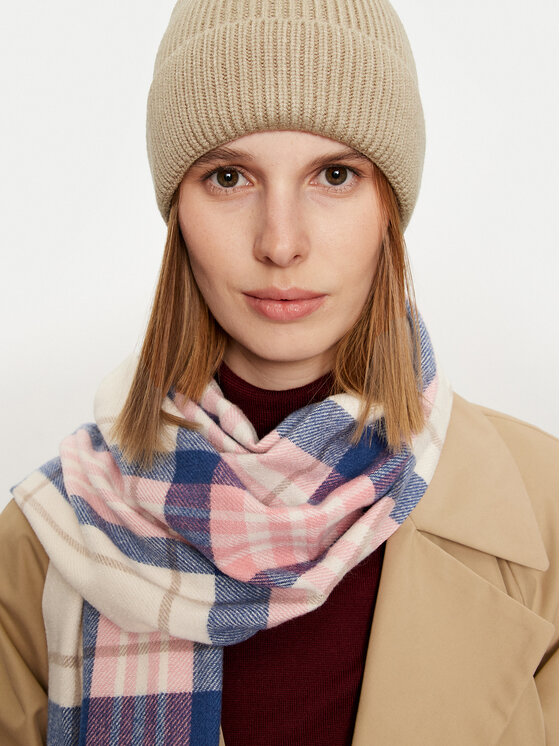 Pieces Pieces Set Schal und Mütze Janna 17153149 Beige