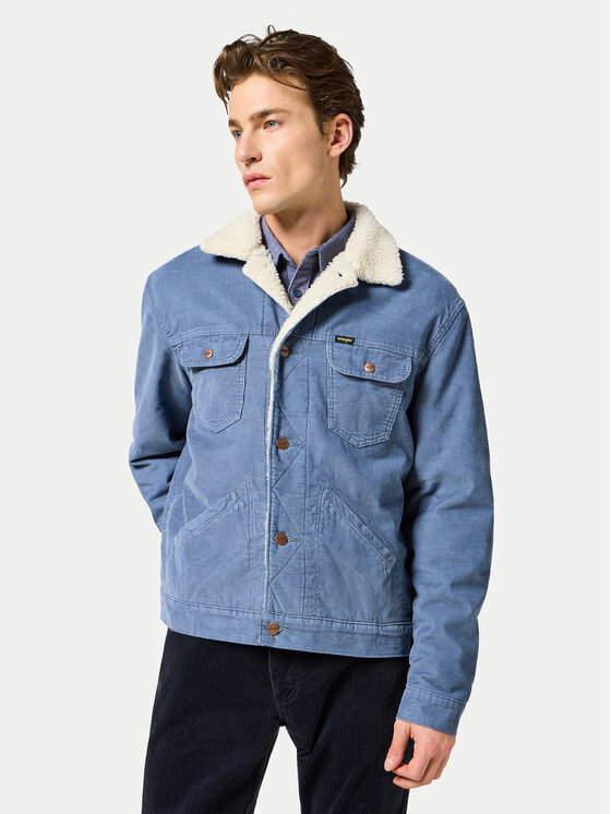 Wrangler Wrangler Jeansová bunda 112357214 Modrá Regular Fit