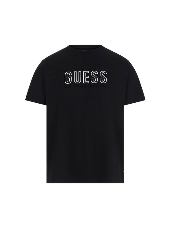 Guess Guess T-Shirt 177041 Czarny Classic Fit