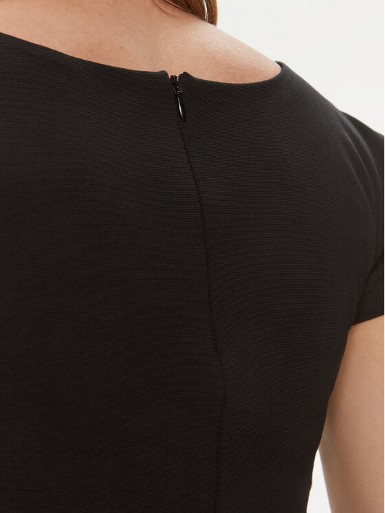 Guess Guess T-shirt Giulia V4RP25 KC3X2 Nero Regular Fit