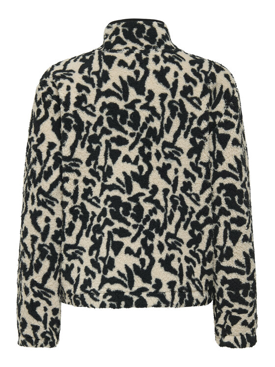 ONLY ONLY Fleecejacke New Dallas 15311631 Schwarz Regular Fit