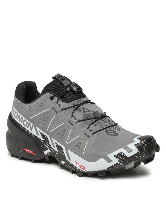 Salomon Salomon Маратонки за бягане Speedcross 6 L41738000 Сив