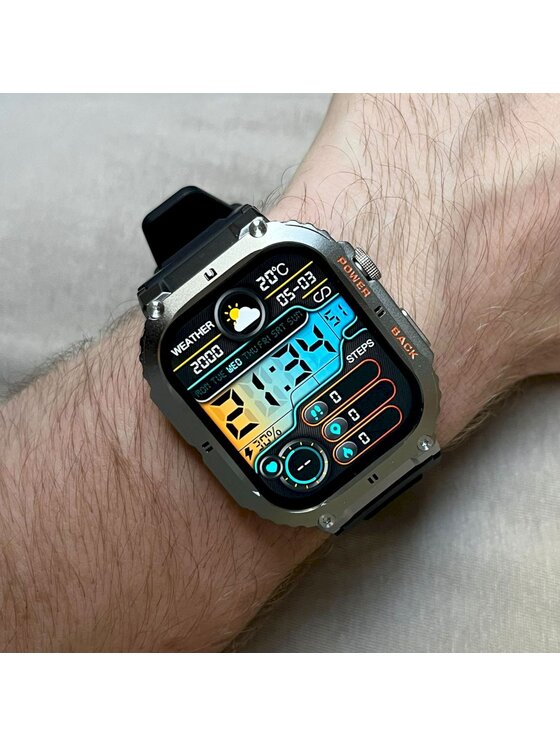 Gravity Gravity Smartwatch GRAVITY-GT6-5 Srebrny