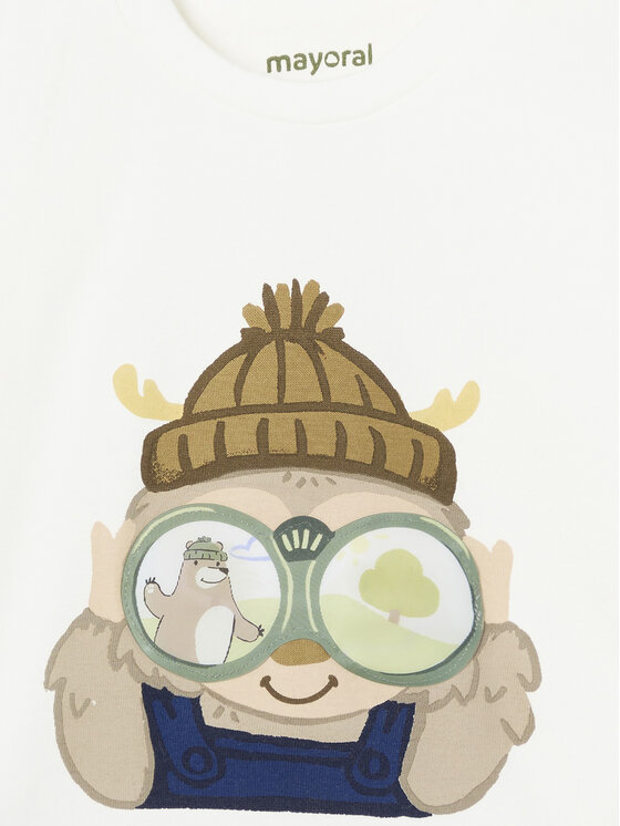 Mayoral Mayoral Блуза 2036 Екрю Regular Fit