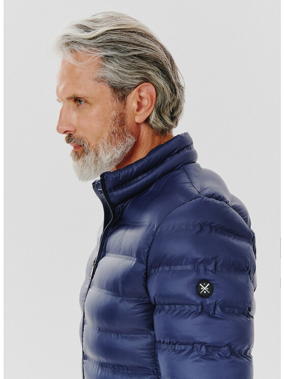 Pako Lorente Pako Lorente Kurtka przejściowa P24WF-5X-001 Granatowy Classic Fit