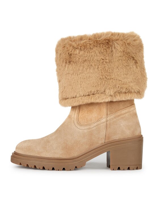 Geox Geox Škornji D Damiana A D36QCA 022BH CS65A Bež