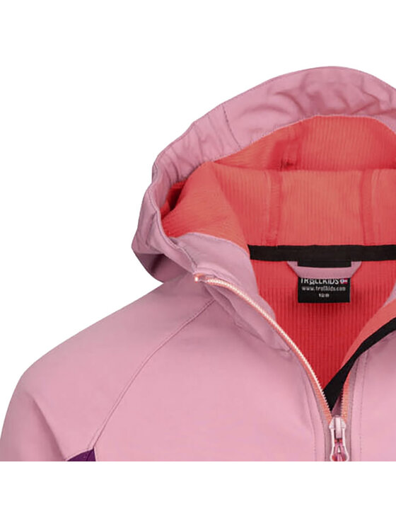 TROLLKIDS TROLLKIDS Kurtka przejściowa 321-227 Różowy Regular Fit
