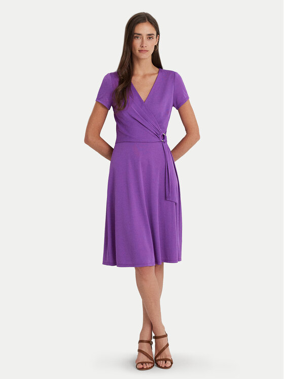 LAUREN RALPH LAUREN Lauren Ralph Lauren Vsakodnevna obleka 250868161011 Vijolična Regular Fit