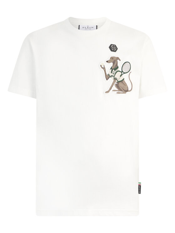 PHILIPP PLEIN PHILIPP PLEIN T-Shirt 30557 Biały Regular Fit