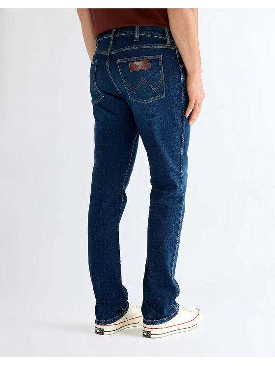 Wrangler Wrangler Jeansy LARSTON Niebieski Slim Fit
