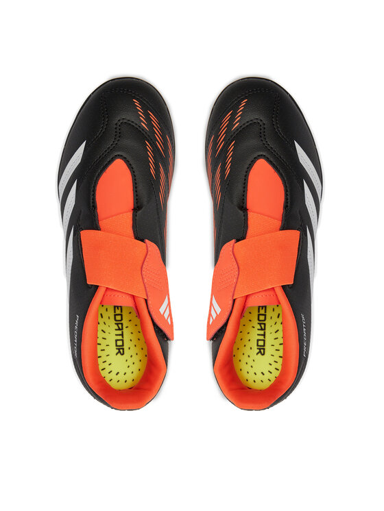 adidas adidas Ghete pentru fotbal Predator 24 Club Hook-and-Loop Turf Boots IG5430 Negru