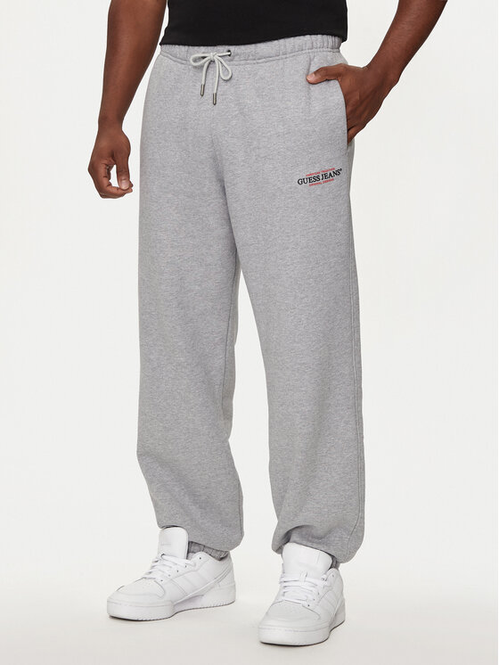 Guess Jeans Guess Jeans Спортивні штани M4YB18 K9V31 Сірий Regular Fit