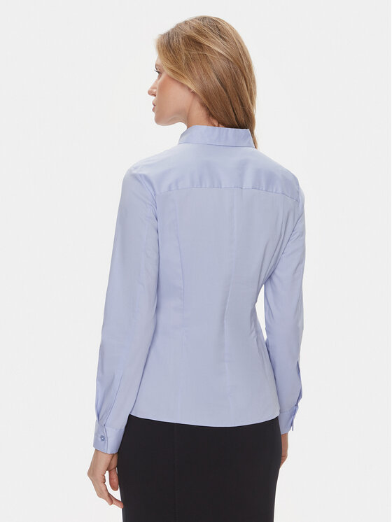 BOSS Boss Сорочка Bashinah 50499433 Голубий Slim Fit