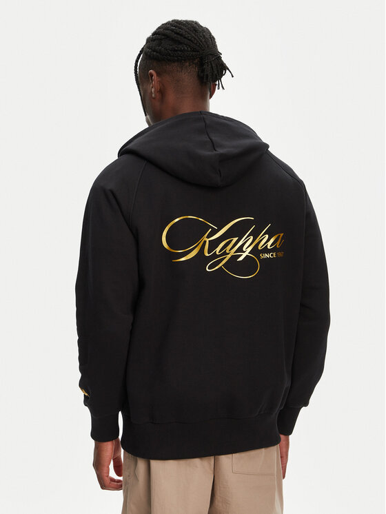 Kappa Kappa Mikina Nilufer 341T54W Černá Regular Fit