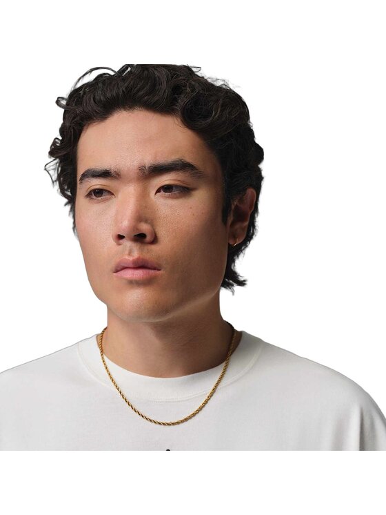 Nike Nike T-Shirt M J FLT HVYWT SS TOP Biały Regular Fit