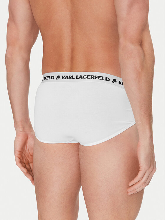 KARL LAGERFELD KARL LAGERFELD Set di 3 slip A1M47152 Bianco