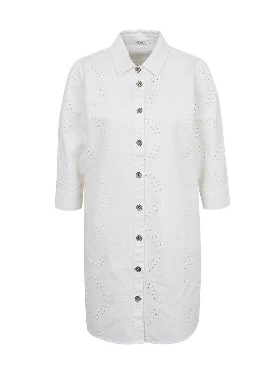 Orsay Orsay Sukienka 460147000000__40 Biały Regular Fit