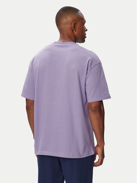 adidas adidas Футболка Trefoil Essentials Loose KV3140 Фіолетовий Regular Fit