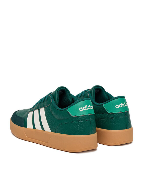adidas adidas Sneakersy BREAKNET 3.0 JR3554 Zielony