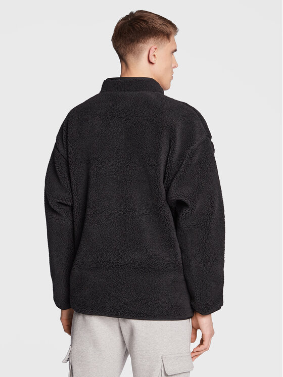 adidas adidas Geacă Reclaim Sherpa Jacket HK2771 Negru Regular Fit