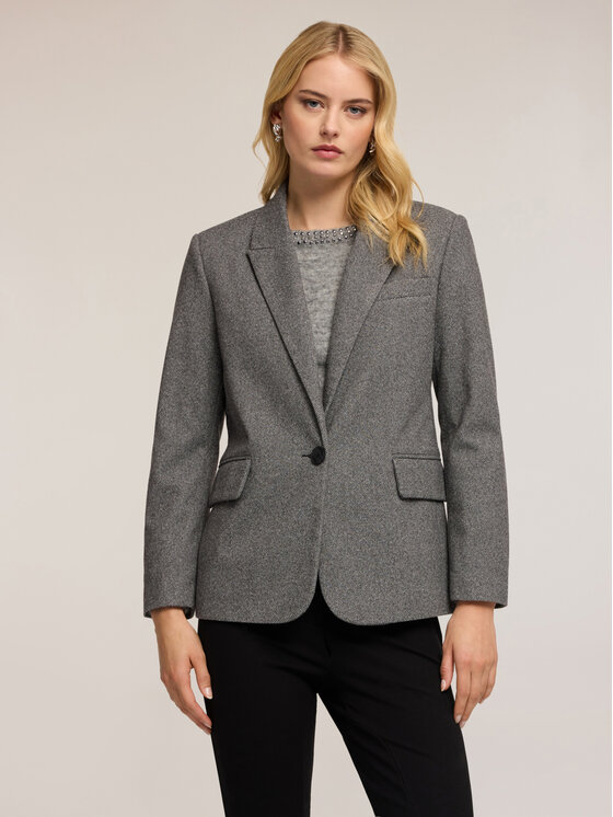 Motivi Motivi Giacca di transizione Q027W000045N0S3 Grigio Regular Fit