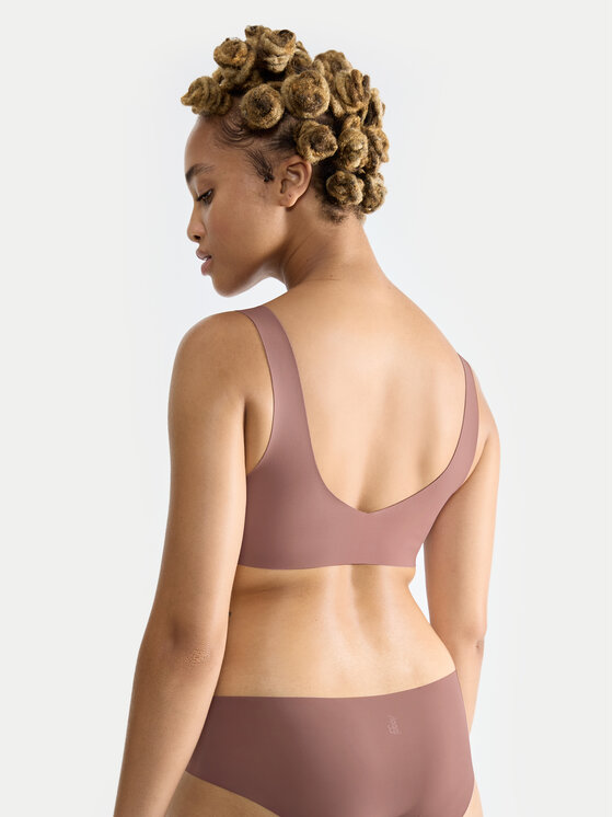 Sloggi Sloggi Reggiseno senza ferretto Zero Feel 10217728 Marrone