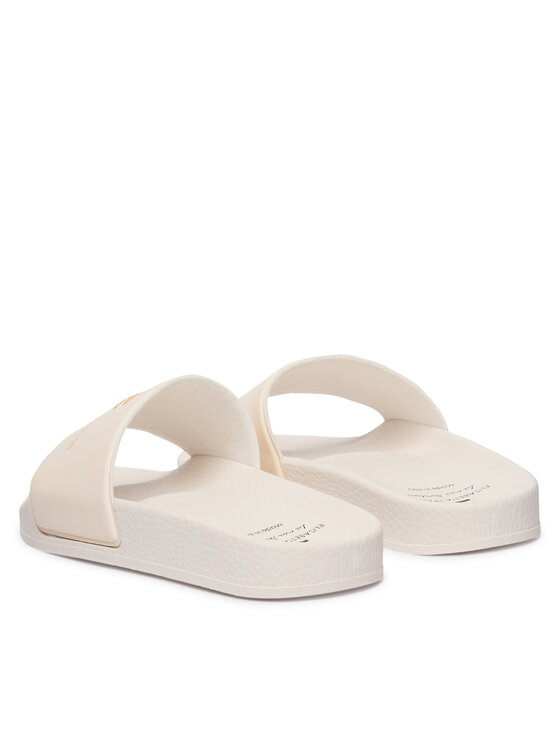 Elisabetta Franchi Elisabetta Franchi Pantoletten F4A0-E0607-1745698-M Écru