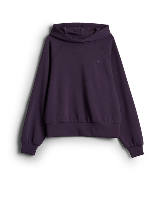 4F 4F Bluza ESSENTIAL Fioletowy Regular Fit