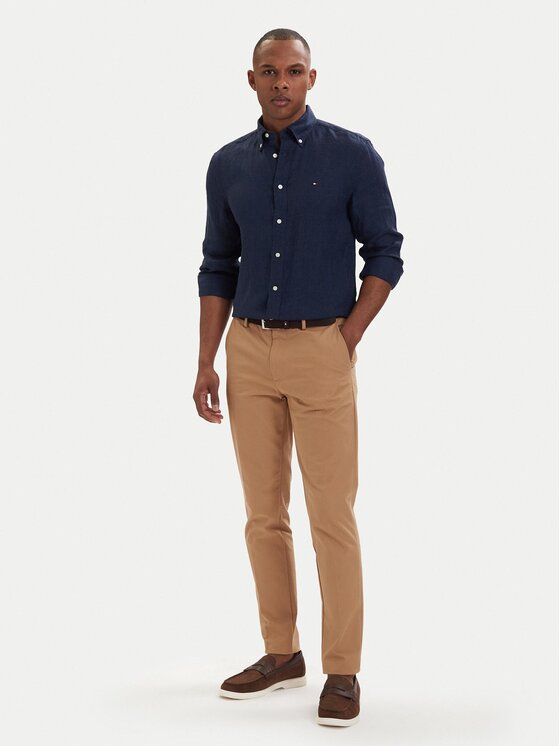 Tommy Hilfiger Tommy Hilfiger Πουκάμισο MW0MW41530 Σκούρο μπλε Regular Fit