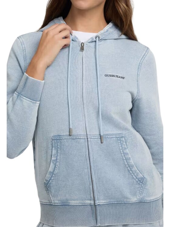 Guess Active Guess Active Felpa Maglia gj zip hood reg mini Blu Regular Fit
