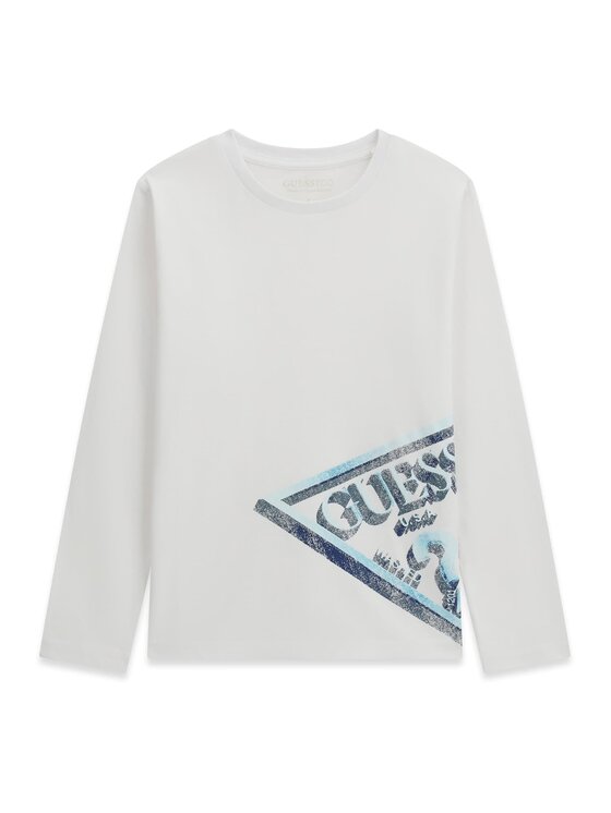Guess Kids Guess Kids T-Shirt 183926 Biały Classic Fit