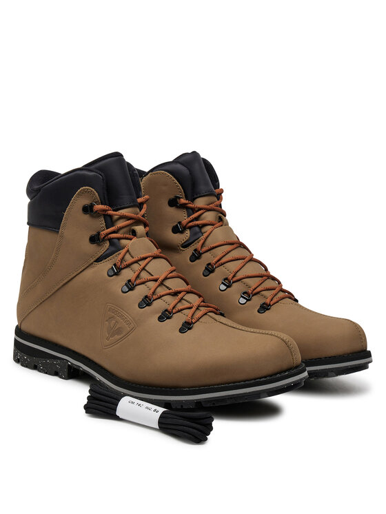 Rossignol Rossignol Outdoorová obuv Chamonix Nabuk RNNM060 Hnedá