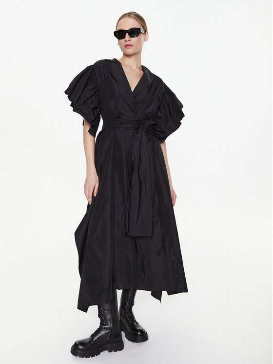 MMC Studio MMC Studio Kleid für den Alltag Ilo Schwarz Relaxed Fit