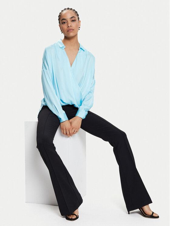 Imperial Imperial Marškiniai CJF4HDG Žydra Relaxed Fit