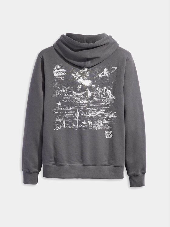 Levi's® Levi's® Pulóver Graphic 38424-0083 Szürke Standard Fit