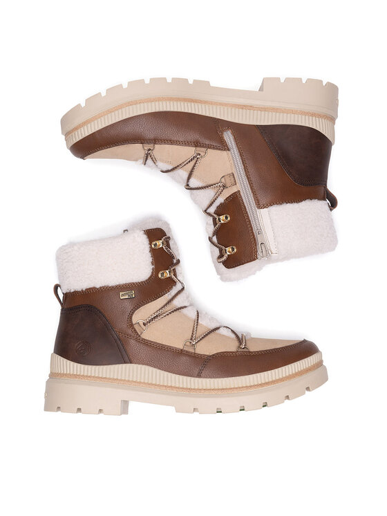 Remonte Remonte Schnürschuhe D0C80-22 Braun