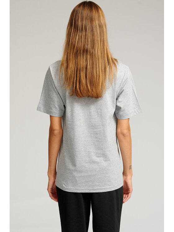 TeeShoppen TeeShoppen T-Shirt 'Oversized Collection' Szary Oversize