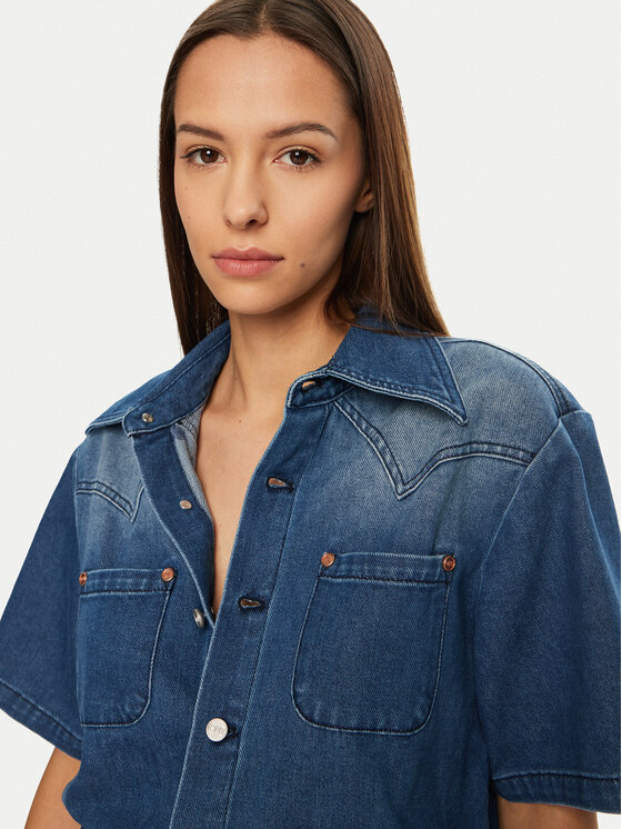One Teaspoon One Teaspoon Jumpsuit Taylor 26693 Blau Regular Fit