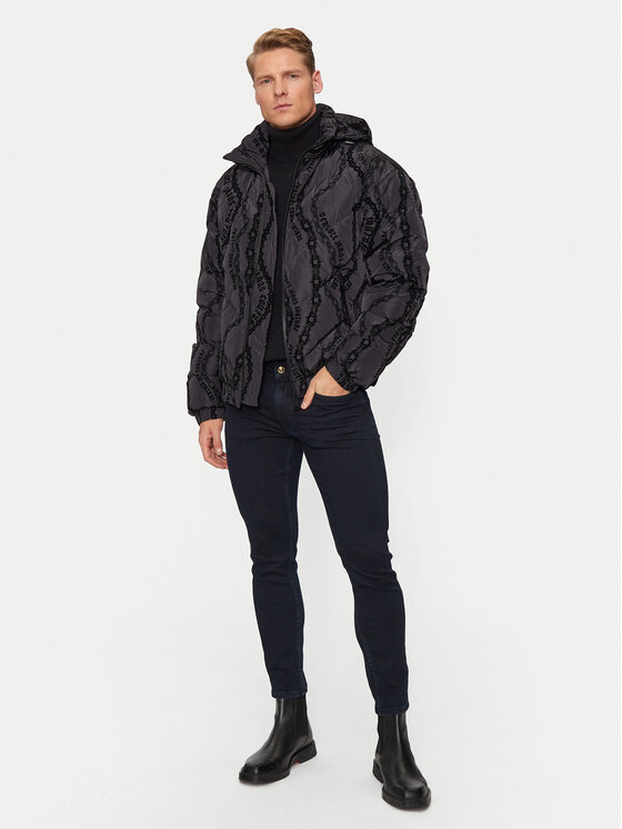 Versace Jeans Couture Versace Jeans Couture Geacă din puf 77GAUD04 Negru Regular Fit