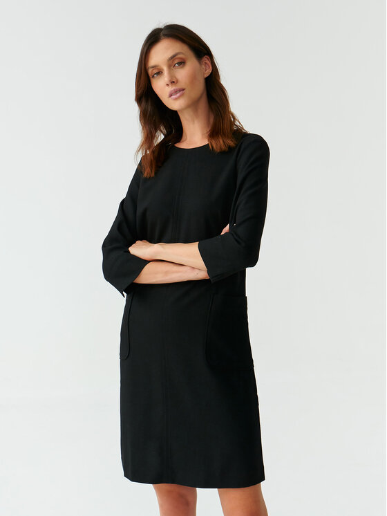 TATUUM Tatuum Haljina za svaki dan Skapi T2320.193 Crna Regular Fit