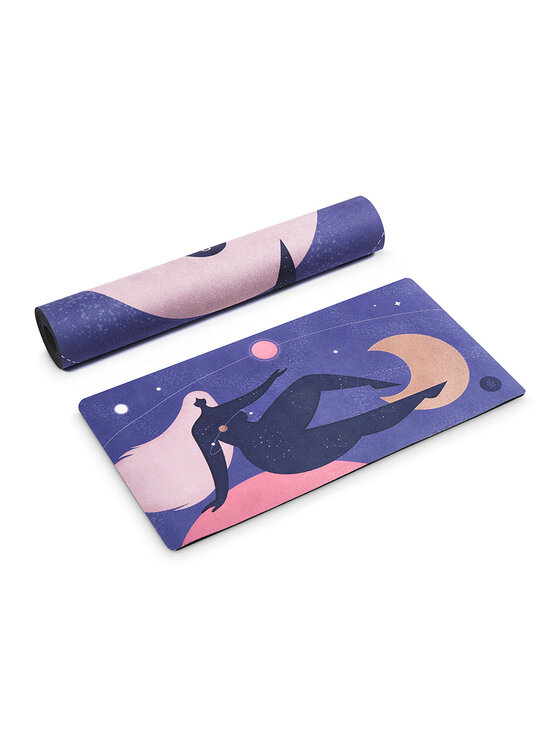 Mata do ćwiczeń Moonholi, Fioletowy, Mini mata COSMIC GIRL