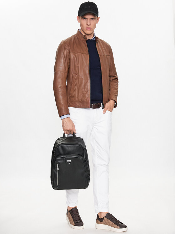 Guess Guess Ruksak Certosa Saffiano Smart HMECSA P3241 Crna