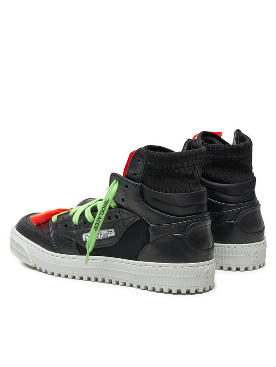 Off-White Off-White Sneakersy OMIA065S22LEA0031010 Černá