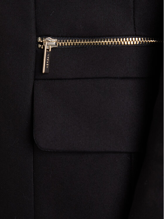 Morgan Morgan Cappotto di lana 222-GSIBIL Nero Regular Fit