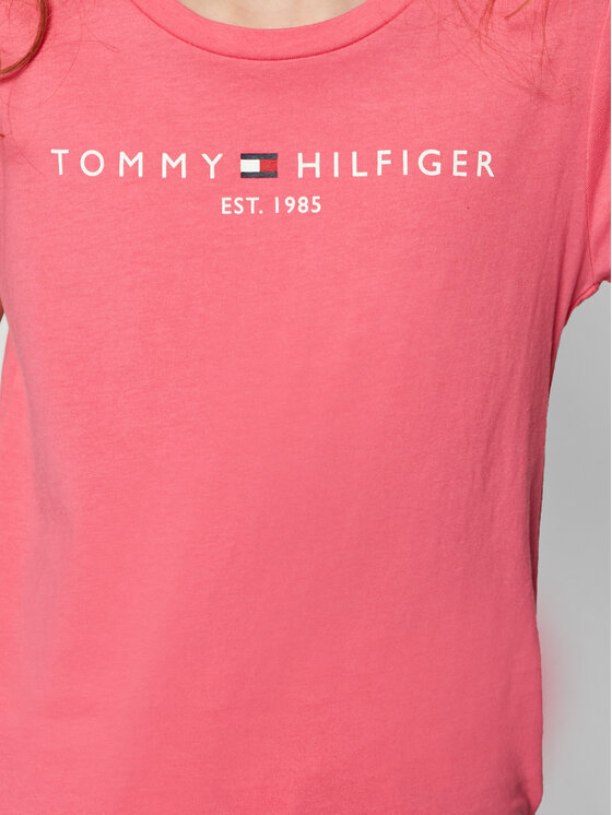 Tommy Hilfiger Tommy Hilfiger Tricou Essential Tee KG0KG05242 D Roz Regular Fit